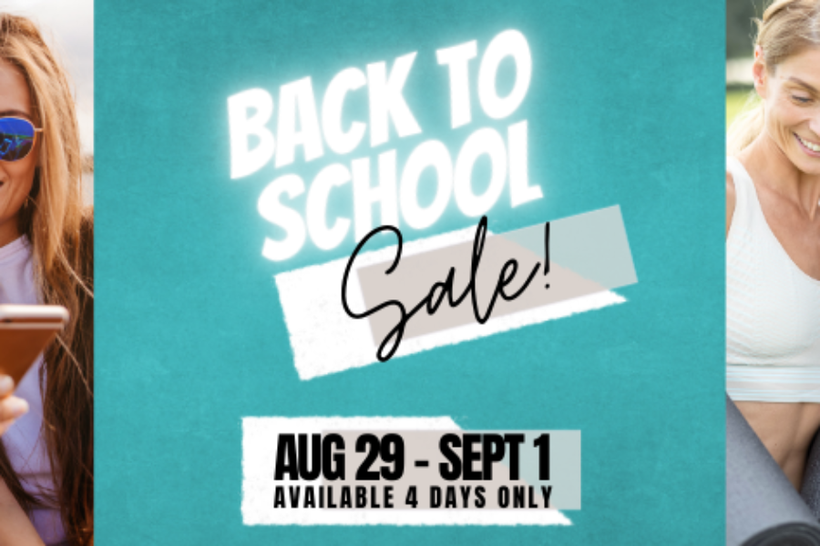 Back to School Sale!