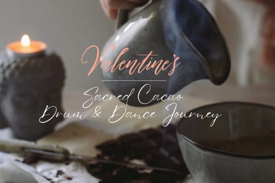 Valentine’s Sacred Cacao, Drum & Dance Journey