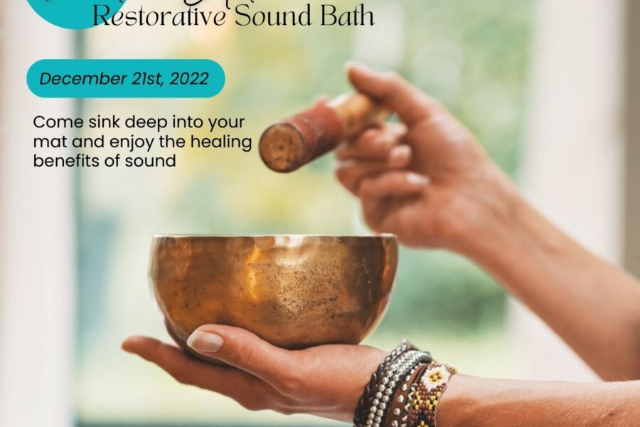Winter Solstice – Restorative Sound Bath with Aromatherapy